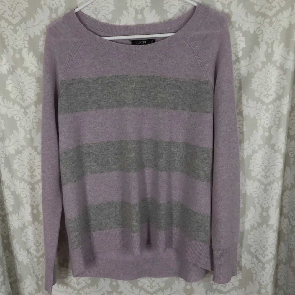 Apt. 9 100% Cashmere Scoop Neck S